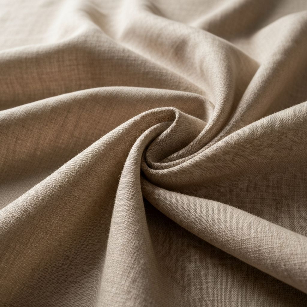 Naturalne lniane tkaniny dekoracyjne do zasłon
